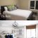 Bedroom Bedroom Decorating Ideas For Small Rooms Magnificent On With Use Large Gray Horizontal Stripes To Visually Elongate The Wall 27 Bedroom Decorating Ideas For Small Rooms