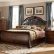 Bedroom Furniture Stores Chicago Innovative On Within Sleigh Bed With Leather Headboard 4