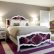 Bedroom Purple And White Excellent On Throughout 19 Combination Ideas 3