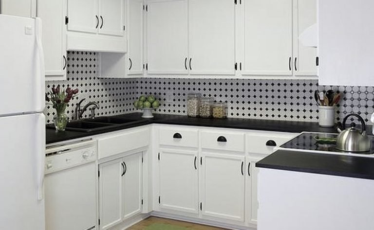 Kitchen Black And White Kitchen Backsplash Ideas Beautiful On Inside New Horner H G 0 Black And White Kitchen Backsplash Ideas