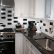 Black And White Kitchen Backsplash Ideas Modern On Inside Tile Photos Com 1