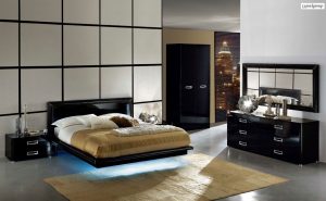 Black Modern Bedroom Sets