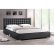 Bedroom Black Modern Platform Bed Lovely On Bedroom Within Baxton Studio Madison Queen With Upholstered 0 Black Modern Platform Bed