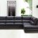 Black Sectional Couches Charming On Furniture Pertaining To Leather Velvet Chairs 4