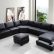 Furniture Black Sectional Couches Excellent On Furniture Intended VG RZ Modern Sofa Sectionals 8 Black Sectional Couches
