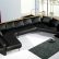 Furniture Black Sectional Couches Imposing On Furniture And Leather FABRIZIO Design Stylish 28 Black Sectional Couches