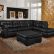 Furniture Black Sectional Couches Marvelous On Furniture Pertaining To Gorgeous Leather With Chaise 17 Best Ideas About 7 Black Sectional Couches