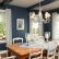 Home Blue Dining Room Delightful On Home Throughout Country Stylid Homes Ideas Themes 9 Blue Dining Room