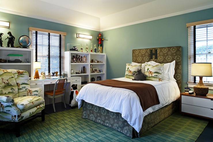 Bedroom Blue Green Bedroom Excellent On With And Geometric Boy Rug Design Ideas 3 Blue Green Bedroom