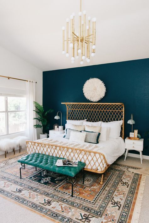Bedroom Blue Green Bedroom Excellent On Within Converting Simple Rooms To Modern Bohemian Styles 1 Blue Green Bedroom
