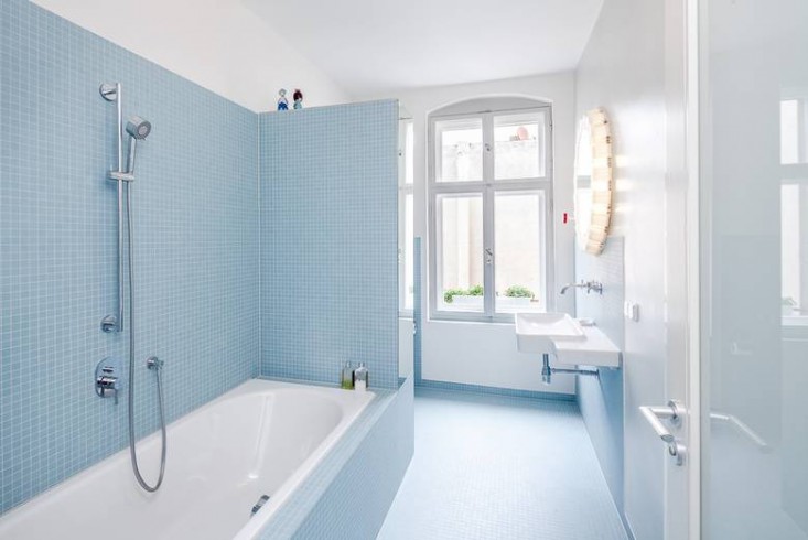 Light Blue Glass Bathroom Tiles - Ws Tiles Premium Baby Blue 3 In X 6 ...