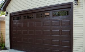 Brown Garage Doors With Windows
