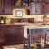 Kitchen Brown Painted Kitchen Cabinets Wonderful On With Regard To 80 Cool Cabinet Paint Color Ideas 14 Brown Painted Kitchen Cabinets