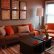 Burnt Orange And Brown Living Room Marvelous On Within Design Pictures Remodel Decor 1