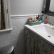 Chair Rail Bathroom Impressive On Pertaining To Should I Continue Floor Tile Up Height In 2