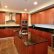 Cherry Kitchen Cabinets Black Granite Impressive On Intended For Wood With Kitchens 2