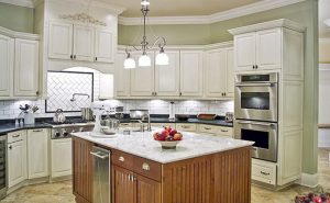 Color Schemes For Kitchens With White Cabinets