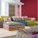 Living Room Colorful Living Room Amazing On Home Design Ideas For Furniture 22 Colorful Living Room