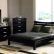 Contemporary Bedroom Furniture Black Wonderful On In Modern Set 4