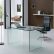 Contemporary Glass Office Desk Charming On With Regard To Being T Shaped Core77 Home 5