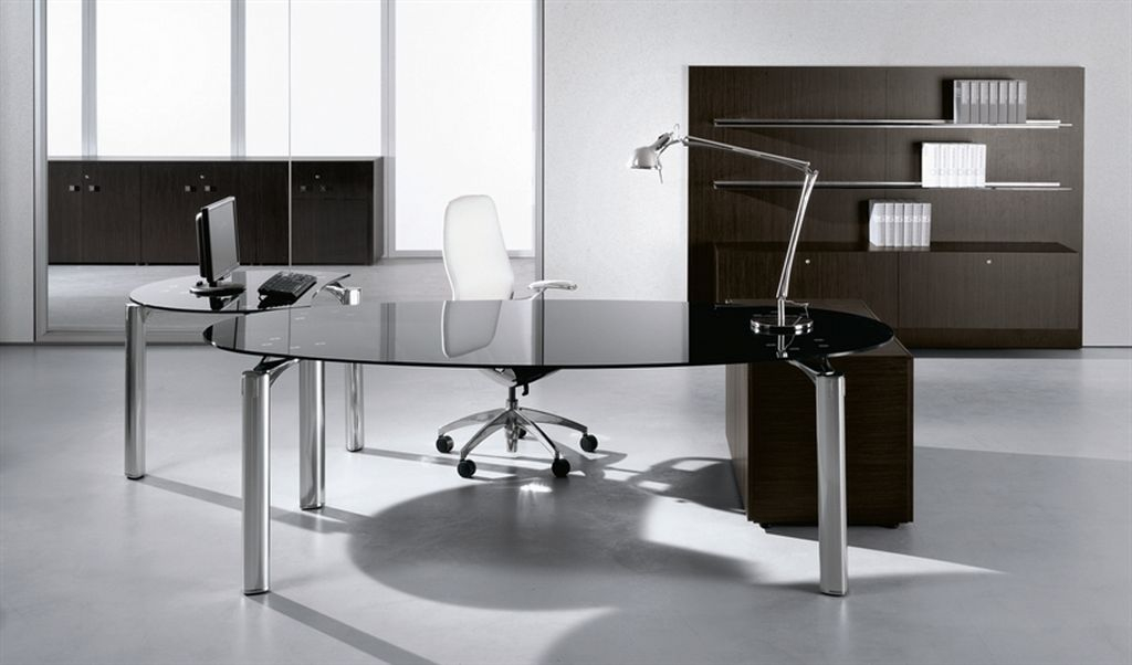 Office Contemporary Glass Office Desk Stunning On Regarding Modern For The Most Creative All 0 Contemporary Glass Office Desk
