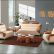 Contemporary Living Room Furniture Sets On Intended For Lucas Fabric 3 Piece Sofa Set 2