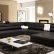 Contemporary Sectional Couch Amazing On Living Room Intended Stunning Black Leather Decor With Beautiful 4