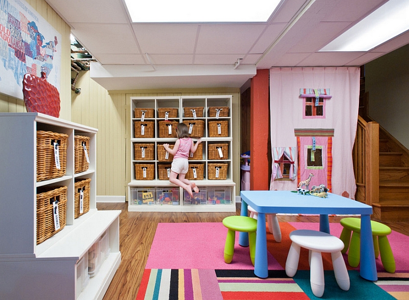 Interior Cool Basement Ideas For Kids Stunning On Interior With Regard To Playroom And Design Tips 6 Cool Basement Ideas For Kids