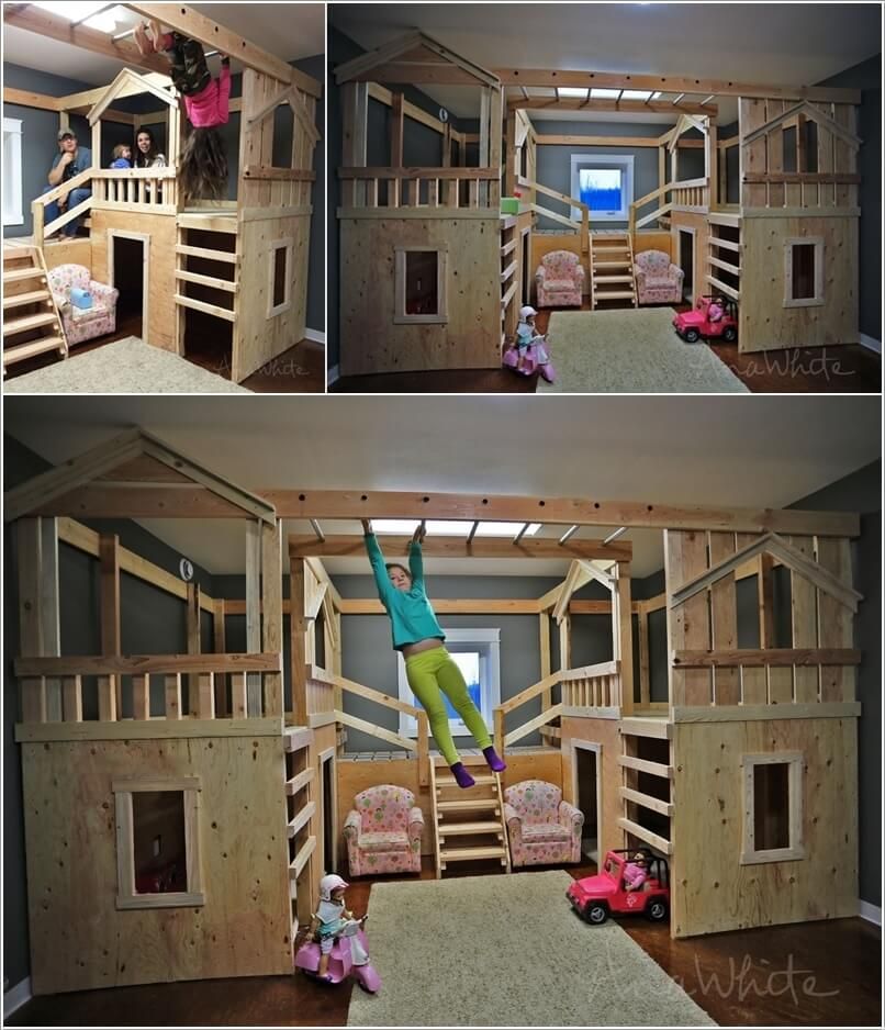  Cool Bunk Bed Exquisite On Bedroom Pertaining To 10 DIY Ideas For Kids 7 Ideoita Kotiin 0 Cool Bunk Bed