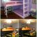 Cool Bunk Bed For Boys Modern On Bedroom Throughout DIY Triple Instructions Kids Free Plans 1