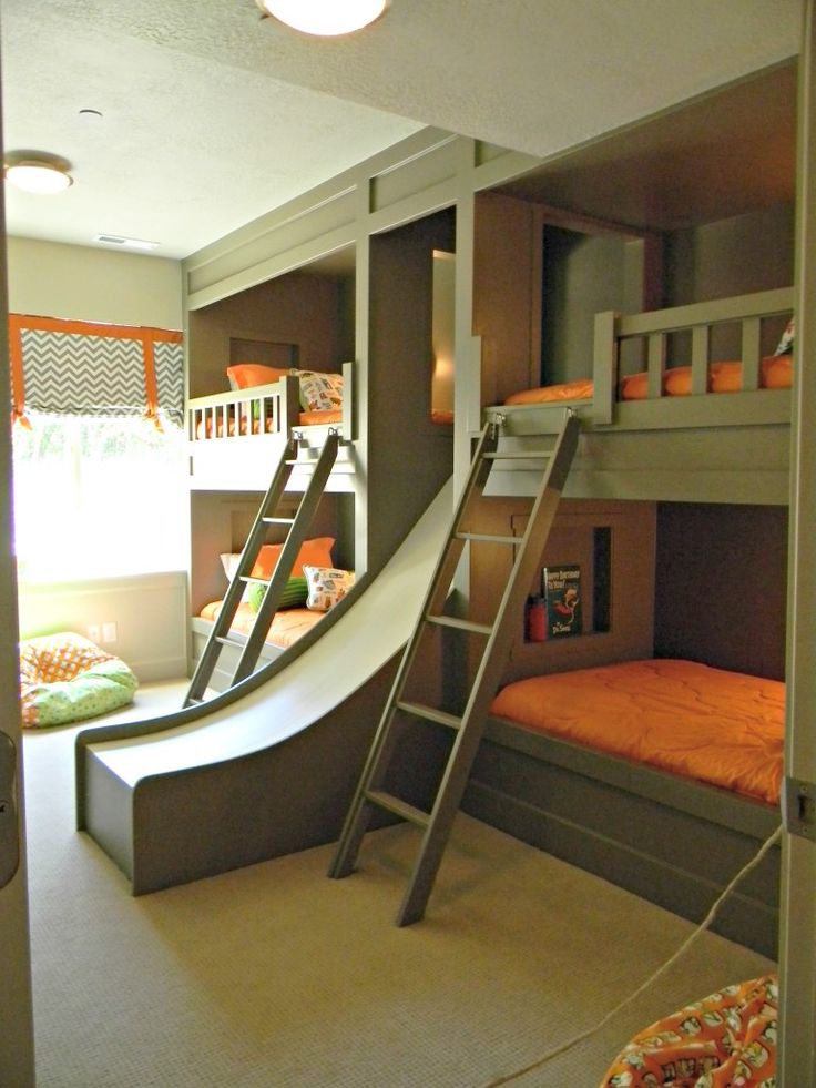  Cool Bunk Bed Nice On Bedroom Inside 743 Best Rooms Kids Images Pinterest Child Room 2 Cool Bunk Bed