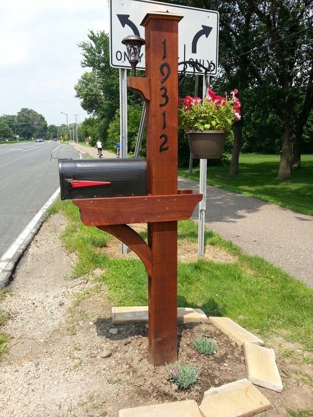 Other Cool Mailbox Post Ideas Charming On Other Within Design 2917 WitzkeBerry 0 Cool Mailbox Post Ideas