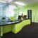 Cool Office Reception Areas Stunning On Other With Ideas For Area Green Wall Decor Modern 5