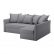 Couch Bed Ikea Contemporary On Other For HOLMSUND Corner Sofa Nordvalla Medium Gray IKEA 4