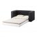 Other Couch Bed Ikea Interesting On Other Sofa ASKEBY Two Seat Black IKEA Sitez Co 15 Couch Bed Ikea