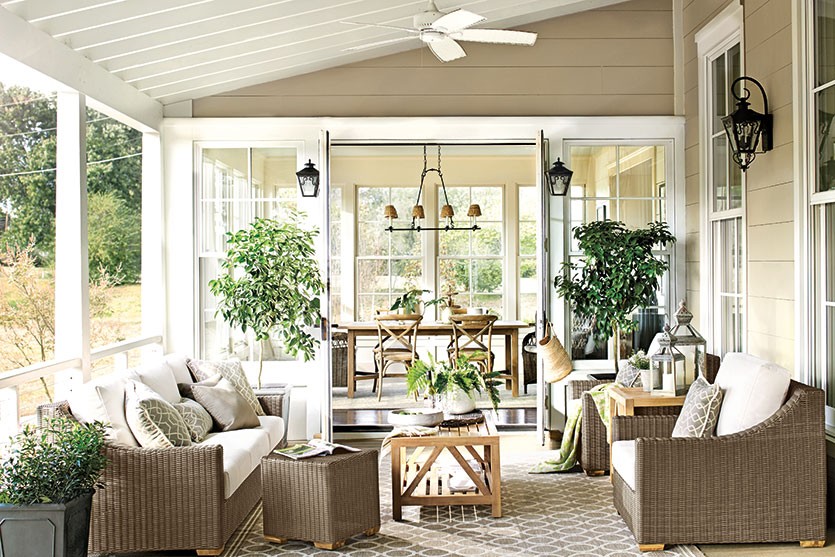 Furniture Covered Porch Furniture Creative On And 15 Ways To Arrange Your How Decorate 0 Covered Porch Furniture