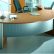 Curved Office Desk Furniture Lovely On Throughout Amusing 4