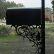 Other Custom Metal Mailbox Post Modest On Other With Regard To Perpetua Iron Page 28 Custom Metal Mailbox Post