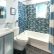 Bathroom Dark Blue Bathroom Tiles Modern On With Regard To Creative New Floor 18 Dark Blue Bathroom Tiles