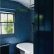 Dark Blue Bathroom Tiles Nice On Intended For Beautiful Small Design Ideas 5