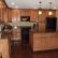 Kitchen Dark Maple Kitchen Cabinets Modest On Throughout With Wood Floors Countertops 12 Dark Maple Kitchen Cabinets