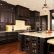 Dark Stained Kitchen Cabinets Creative On In Brilliant How To Stain Darker Of 1