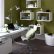 Designing Small Office Wonderful On Throughout Color Wall With White Shelves Creative Interior Design 1