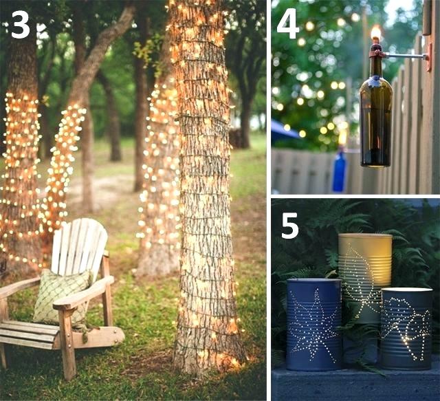 Other Diy Garden Lighting Ideas Brilliant On Other In Backyard Lights Of 13 Diy Garden Lighting Ideas