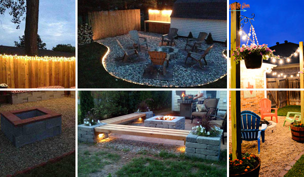 Other Diy Garden Lighting Ideas Imposing On Other 15 DIY Backyard And Patio Projects Amazing Interior 7 Diy Garden Lighting Ideas