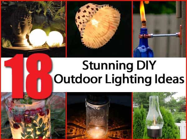 Other Diy Garden Lighting Ideas Lovely On Other With 18 Eye Catching DIY Outdoor 8 Diy Garden Lighting Ideas
