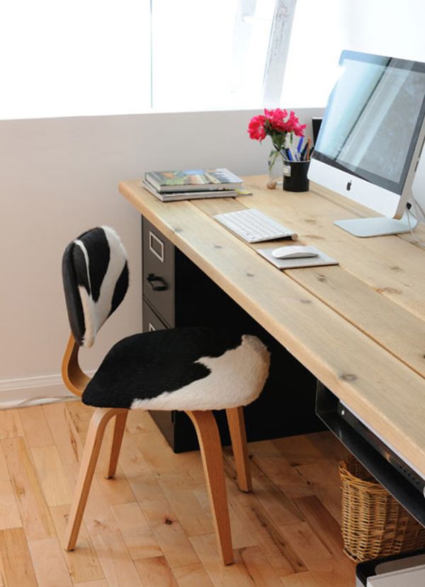 Office Diy Home Office Desk Charming On Regarding 20 DIY Desks That Really Work For Your 0 Diy Home Office Desk