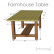 Other Diy Outdoor Farmhouse Table Stunning On Other Inside DIY Plans 21 Diy Outdoor Farmhouse Table