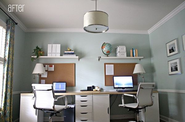 Office Double Desk Home Office Innovative On With 16 Ideas For Two Desks And Diy 0 Double Desk Home Office