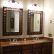 Double Mirror Bathroom Brilliant On For Top 49 Fine Custom Vanities Vanity And Restroom 5
